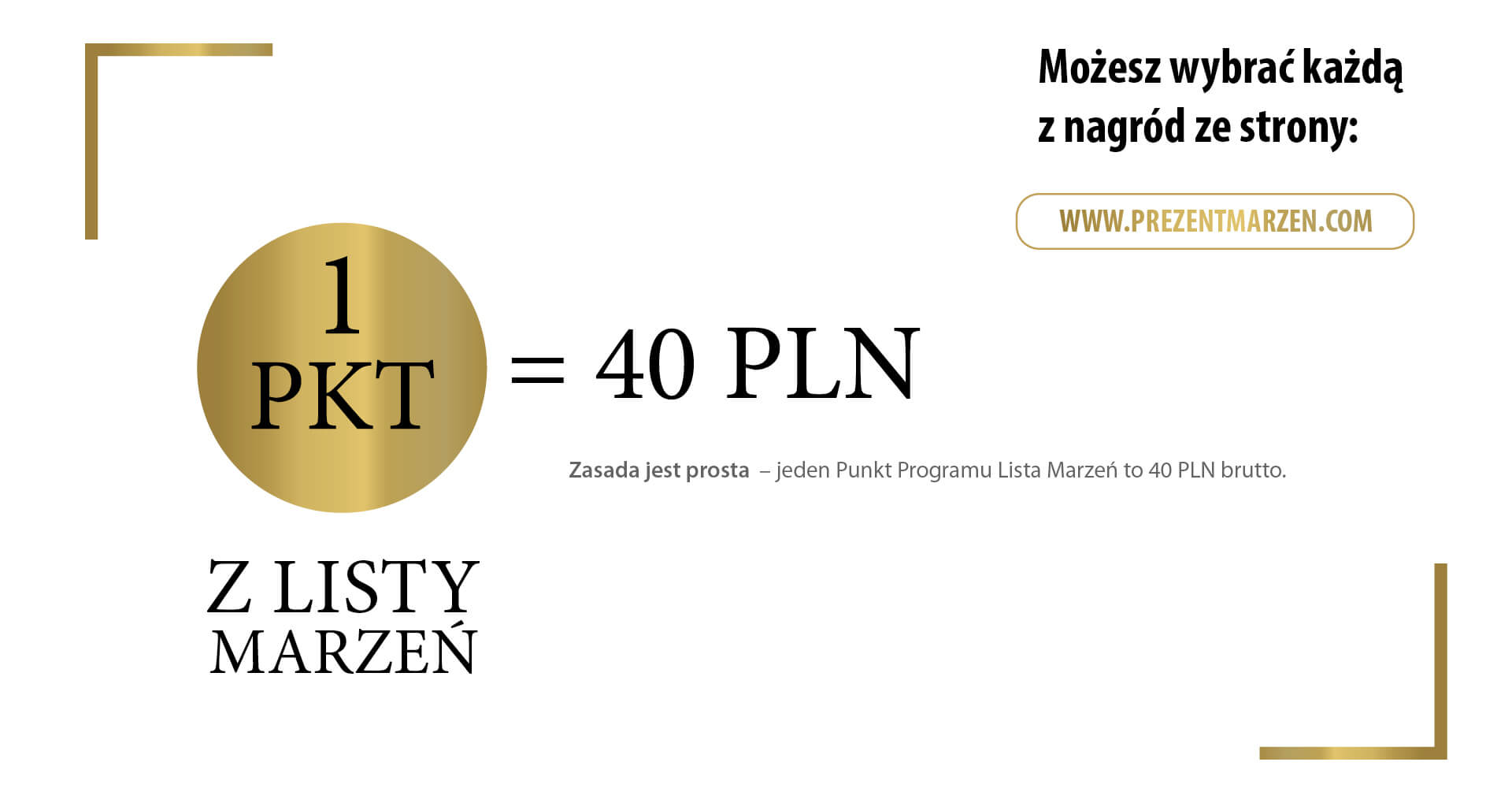 przelicznik puntow lista marzen
