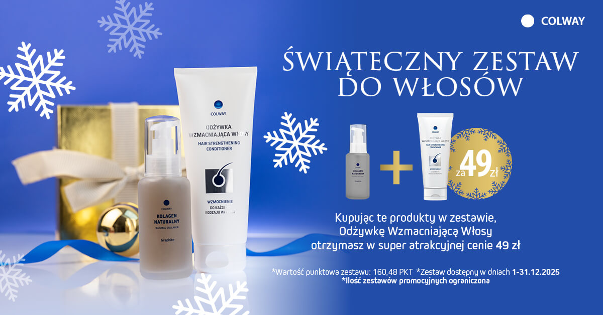 świąteczny zestaw do włosów